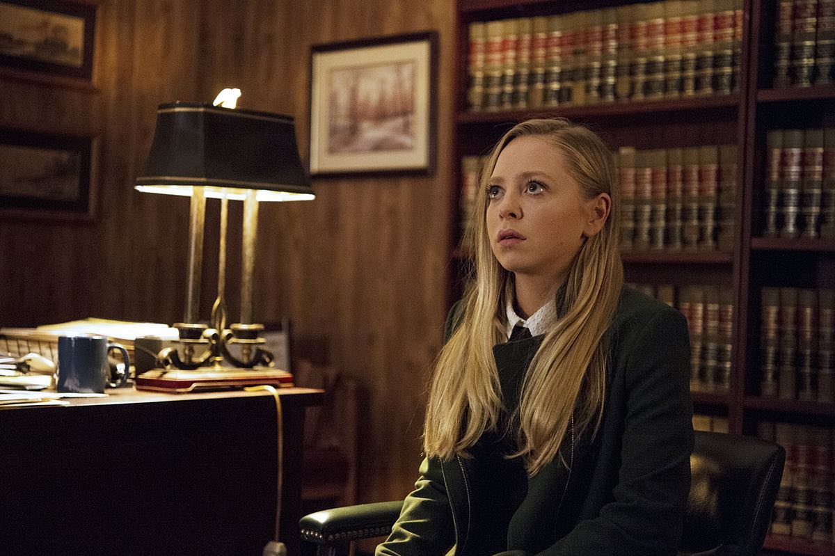 MR. ROBOT -- "v1ew-s0urce.flv" Episode 107 -- Pictured: Portia Doubleday as Angela Moss -- (Photo by: David Giesbrecht/USA Network)